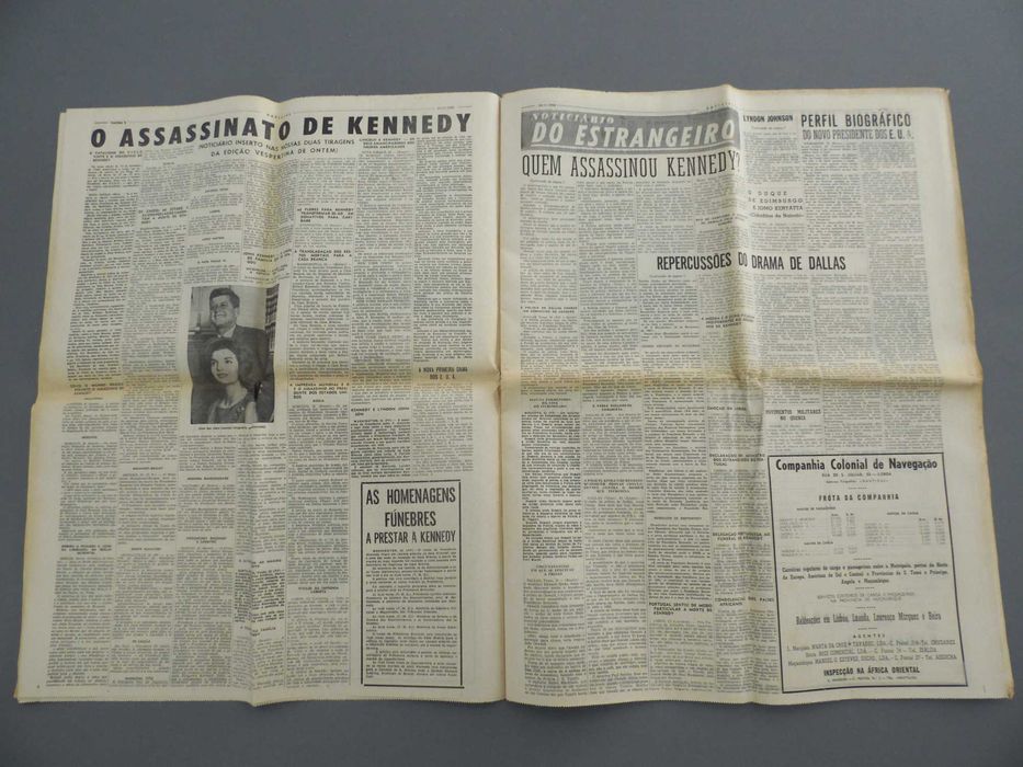 Notícias - Assassinato de JFK