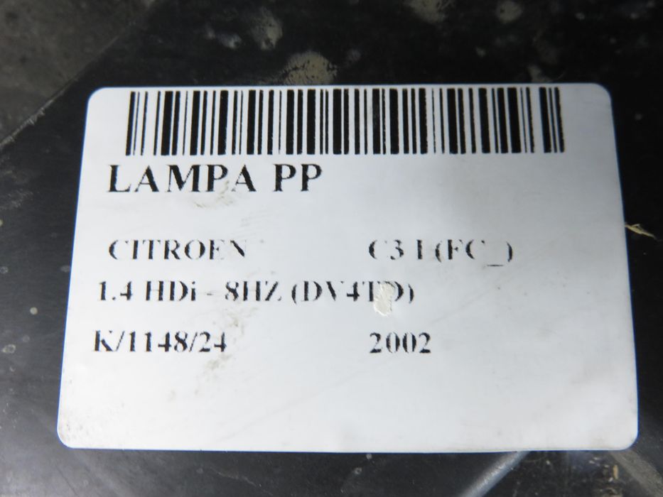 Lampa Prawa Przednia Citroen C3 I (fc_)