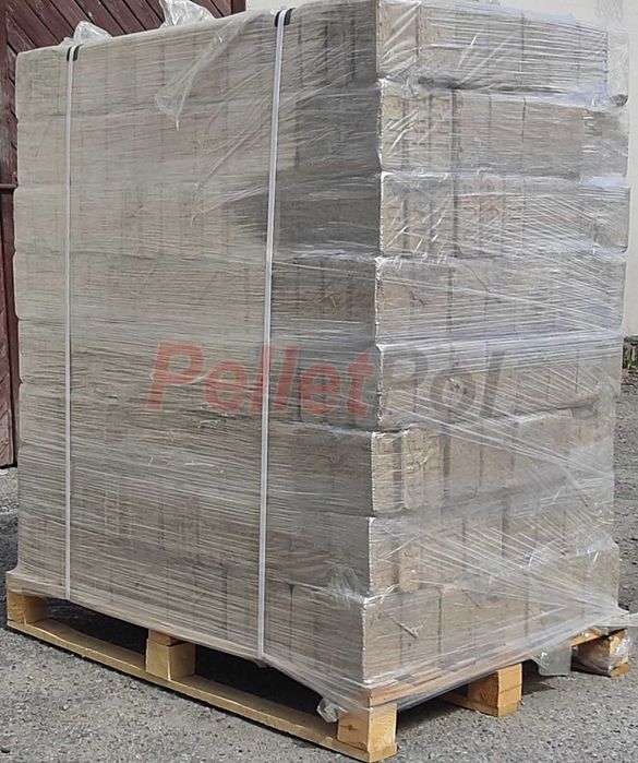 Brykiet drzewny RUF liściasty Koszalin - do kominka / pieca.