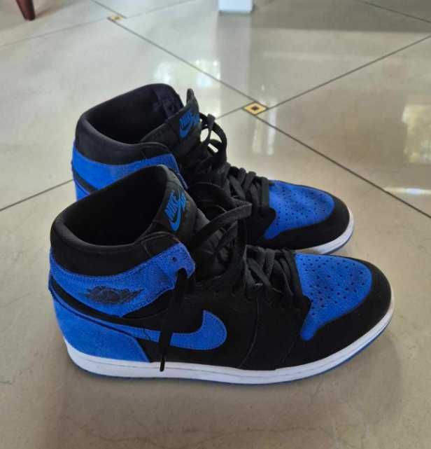 Nike Air Jordan 1 RETRO HIGH OG ロイヤル2017 Nike Air Jordan 1 Retro High OG Royal 2017 555088-007