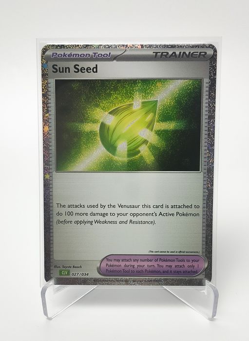 Sun Seed 027/034 karta pokemon