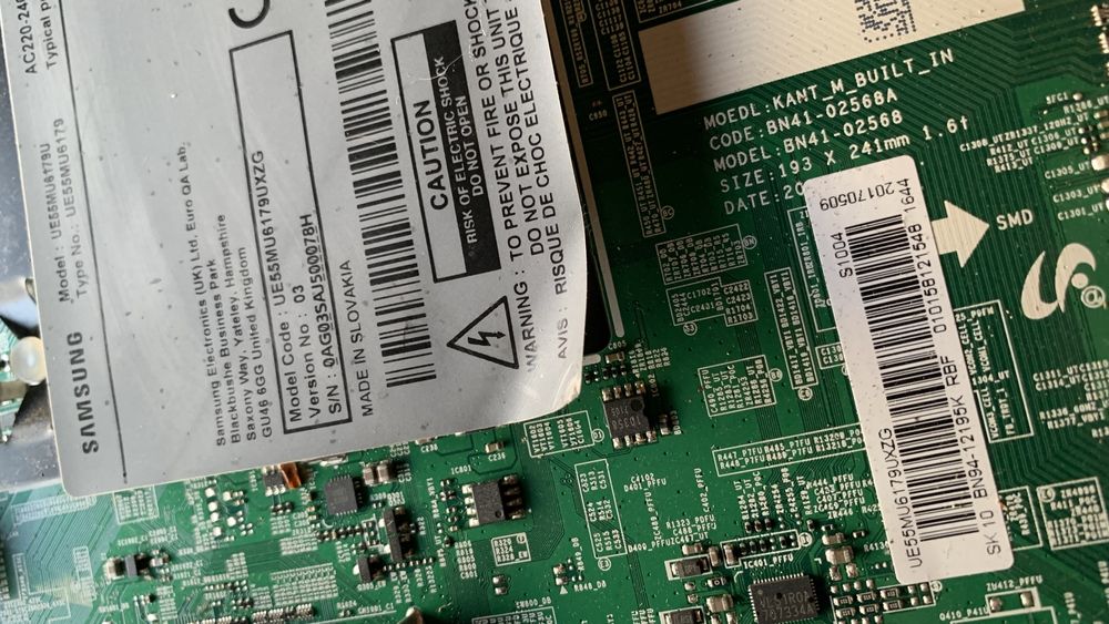 Samsung GU55TU8079U, GU55TU7199U, GU55TU7199U, UES5MU61790