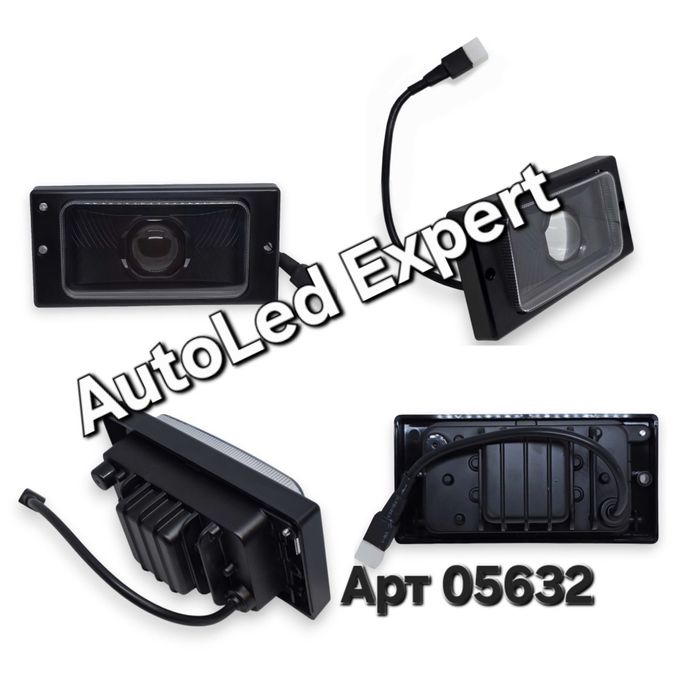 Світлодіодна Led ПТФ Моно Лінза протитуманна фара ВАЗ 2110 – 2015 60W