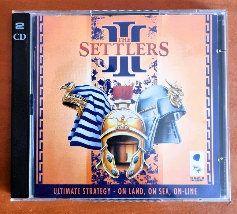 The settlers versão 2 e 3 CD-ROM