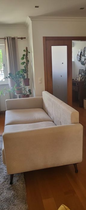 Qualidade Dicarmo: Sofá 3 Lugares Impecável