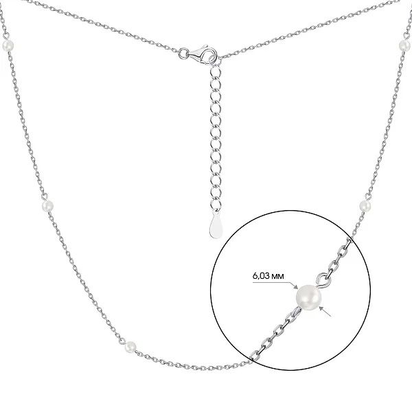 Кольє з перлинами Столична ювелірна фабрика