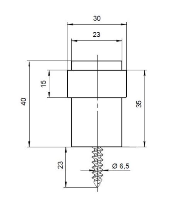 Стопор дверной Apecs