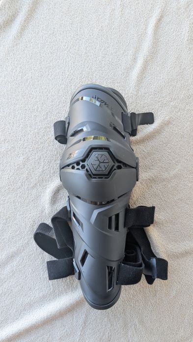Шарнірні мотонаколінники Scoyco K28 (нові, подвійний шарнір, ендуро/мото