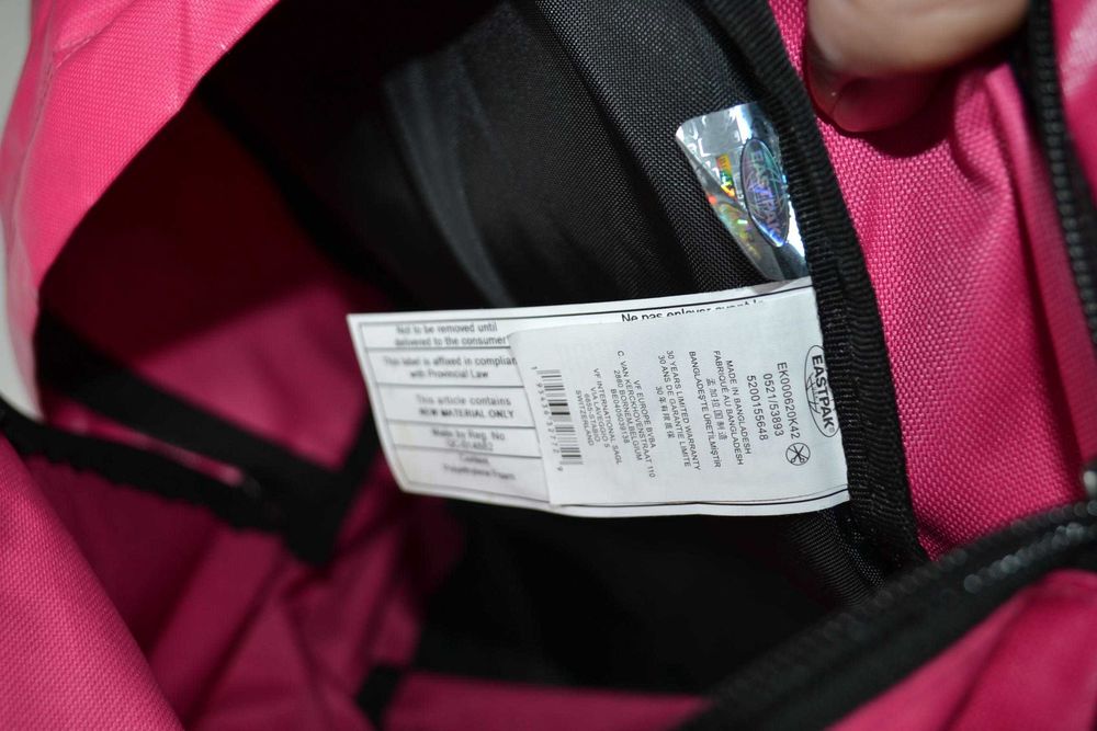eastpak рюкзак городской женский розовый оригинал сумка