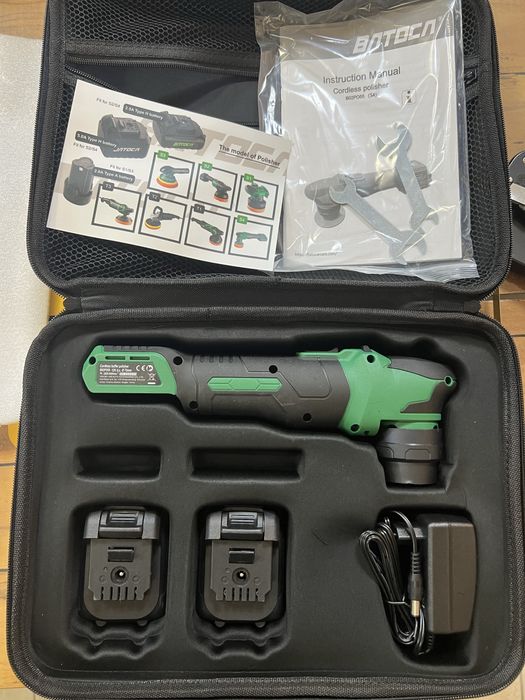 BATOCA S4 SET3 полировально-эксцентриковая аккумуляторная машина.