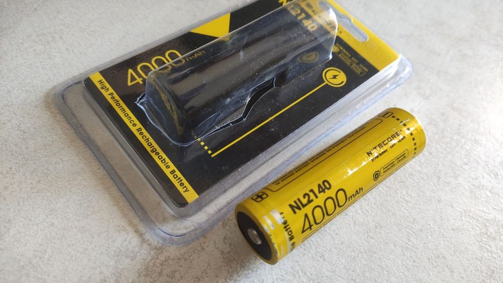 Аккумулятор Nitecore 2140