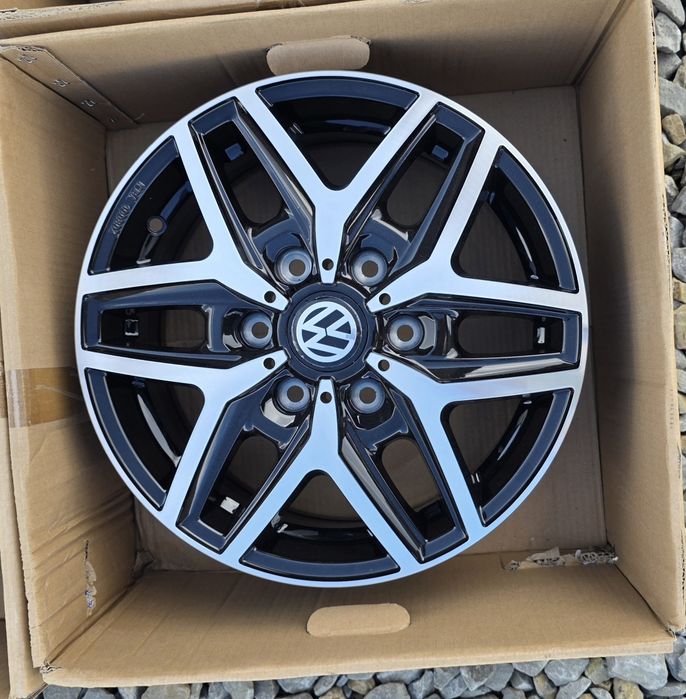6x120 16 Alufelgi 16 VOLKSWAGEN CARAVELLE T7 Transporter T7 Nowe wzmacniane! FORD Transit Tourneo