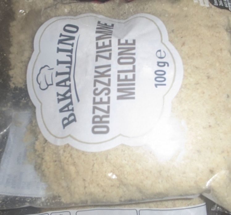 Orzeszki ziemne mielone bakalino 20*100g razem 2kg mąka panierka
