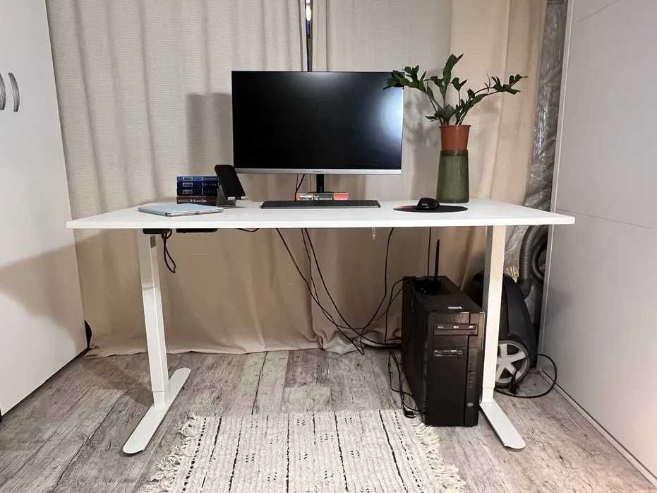 Стіл письмовий JYSK STAUNING 80x160см на металевому каркасі