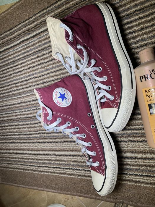 Converse вишневі 45 all star