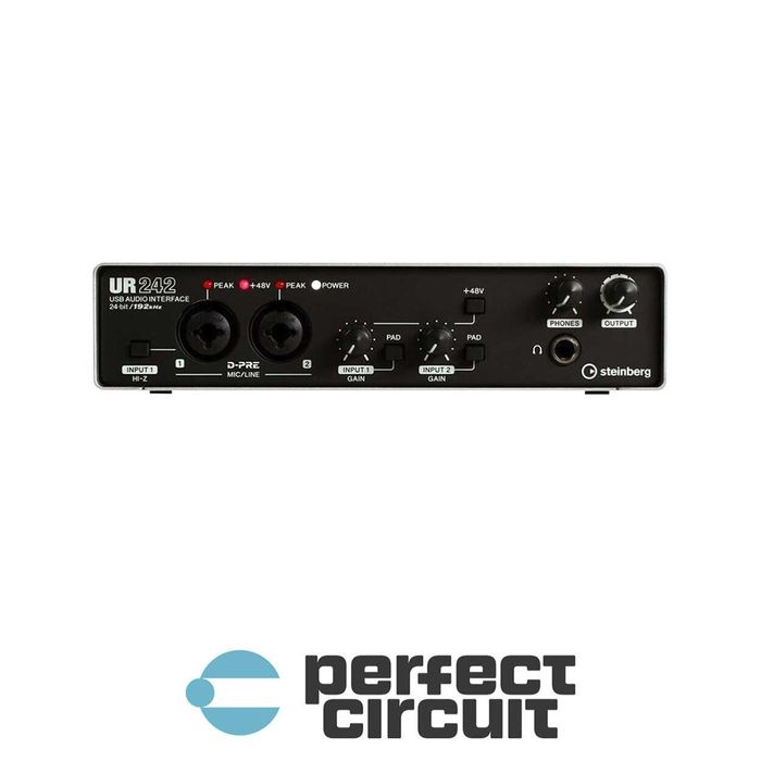 Interface de áudio Steinberg 4x2 USB2.0 UR242 - NOVO