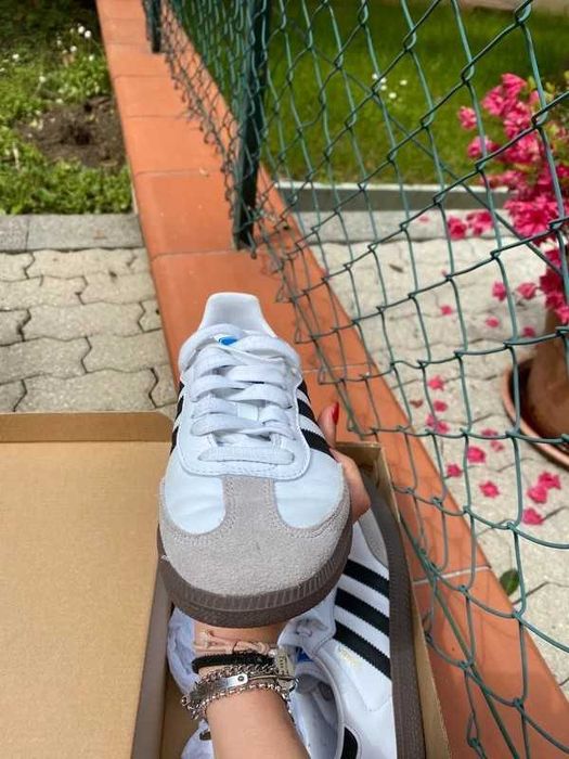 Nowe_Aididas Originals Samba OG Biały r.43