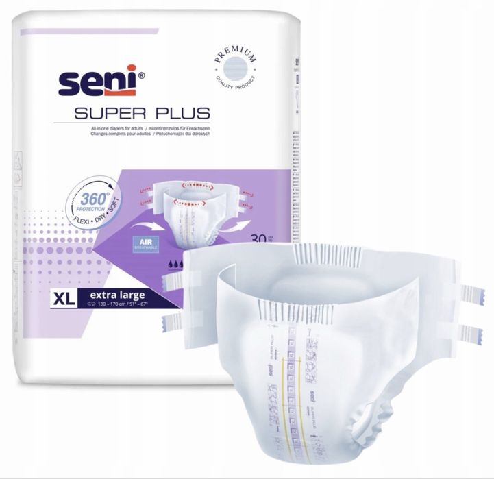 Pieluchomajtki  Super Seni plus. XL
