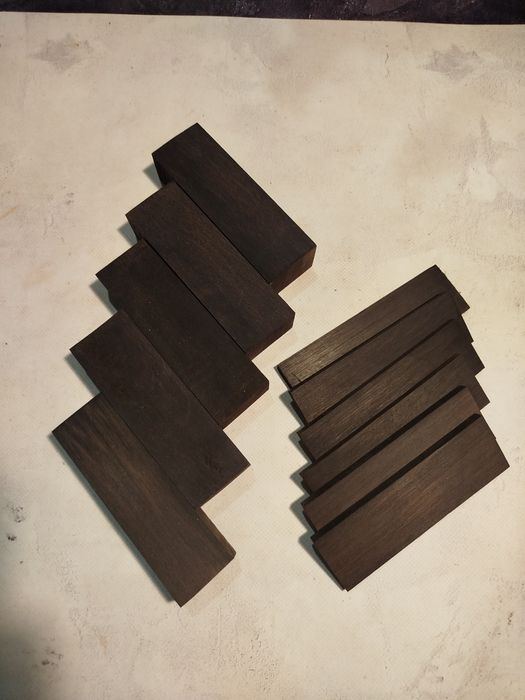 Стабілізований чорний граб, заготовка для руків'я