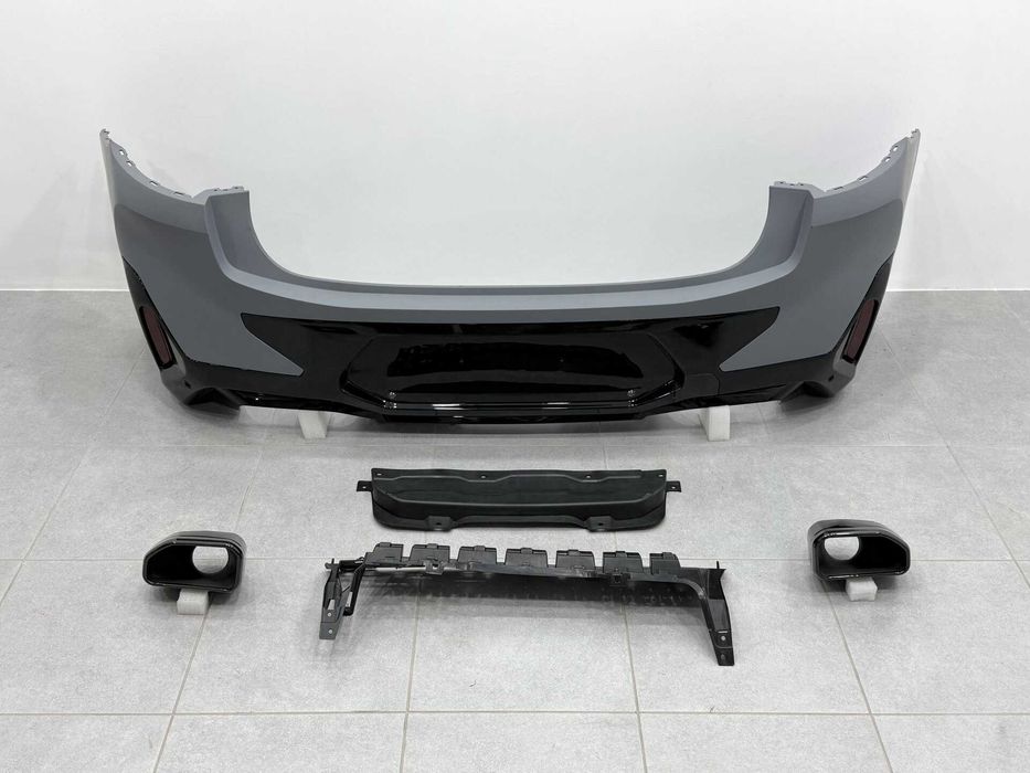 Рестайлинг комплект обвеса X4M F98 2022+ для BMW X4 G02 F98 2018-2021 комплект бампер пороги фари БМВ х4 г02 ф98 мпакет