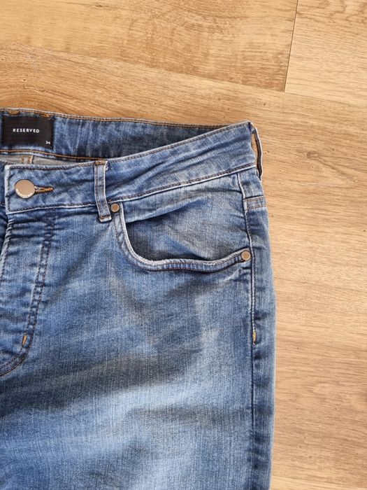Spodnie jeans 34