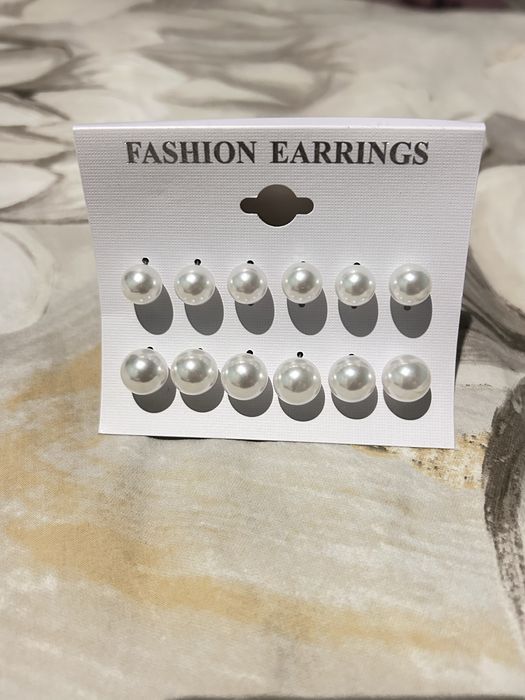 Сережки перлинки, біжутерія, юверірні прикраси