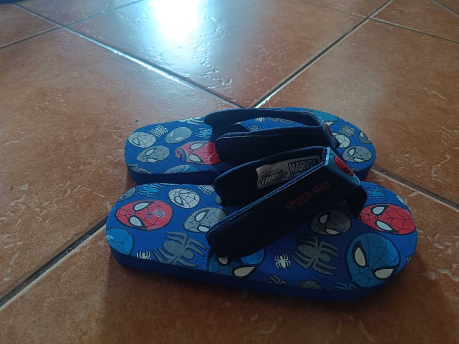 Nowe Japonki/klapki Spiderman rozm 31
