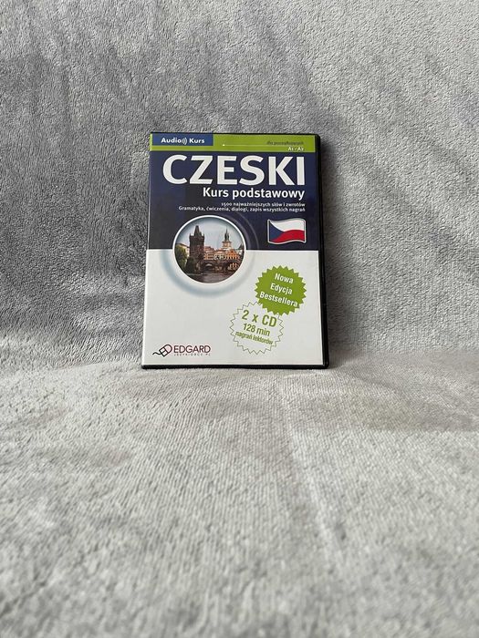 Czeski Kurs podstawowy A1-A2 Książka + CD EDGARD