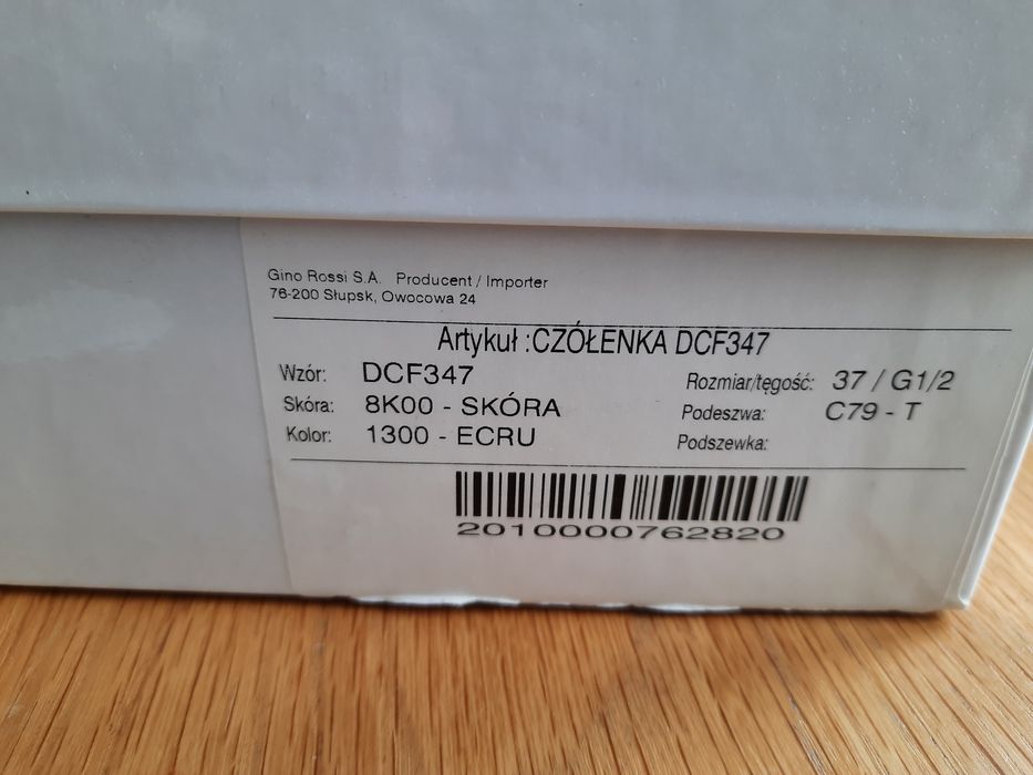 Czółenka Gino Rossi rozm. 37