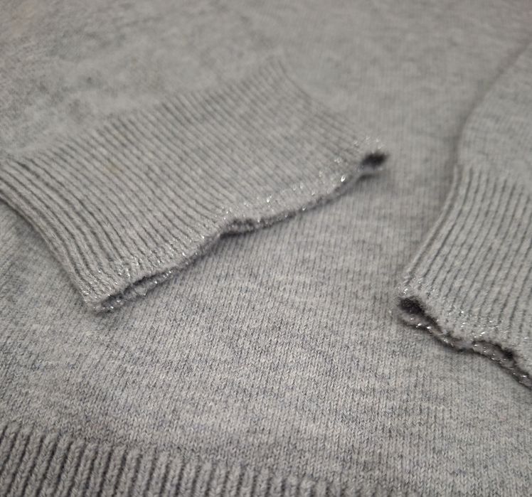 Camisola Malha Cinzenta gola alta Lefties 13/14 anos