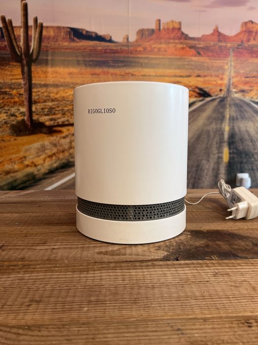 Purificador ar da RIGOGLIOSO com filtro HEPA lavavel para autocaravana ou casa