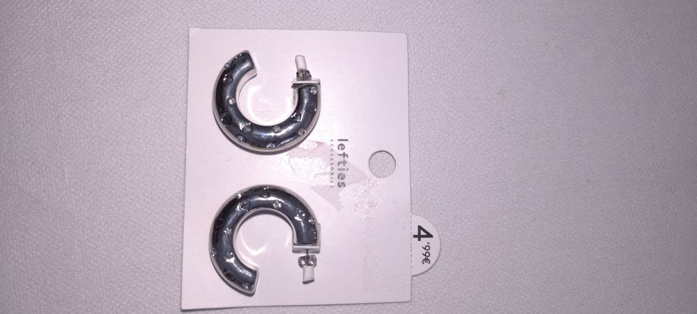 Argolas novas preteadas