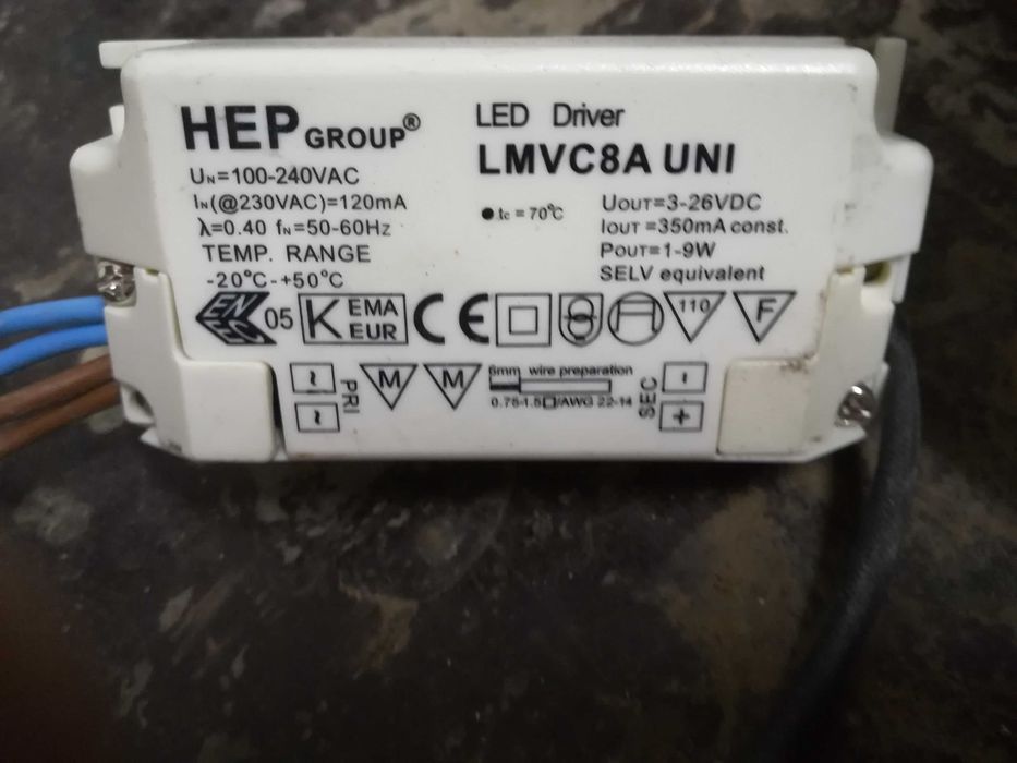 Lote de 13 focos de encastre com leds