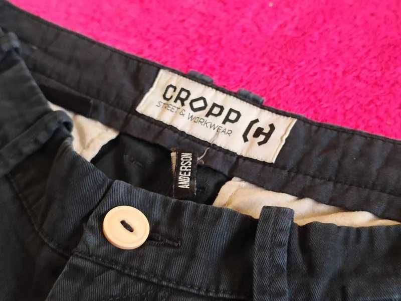 Spodnie męskie granatowe Cropp