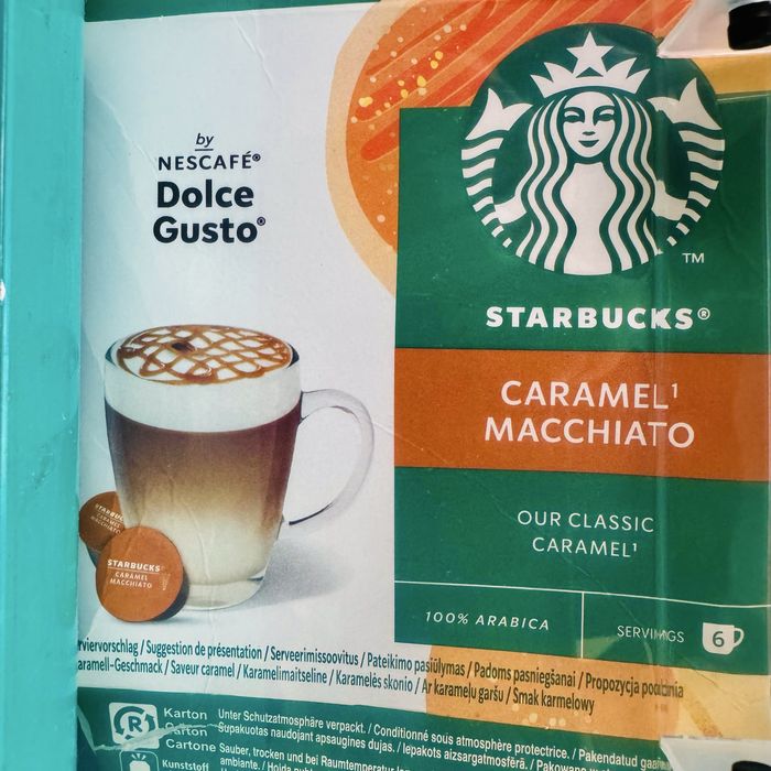 Starbucks Dolce gusto капсули кава без кофеїну