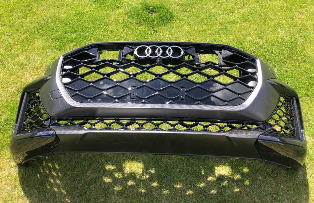 Бампер передний карбон с лайн обычный ауди рску8 ску8 audi rsq8 sq8 q8 разборка шрот