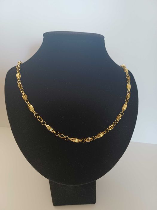Łańcuszek złoty wzór Versace 14 karat, 585 próba