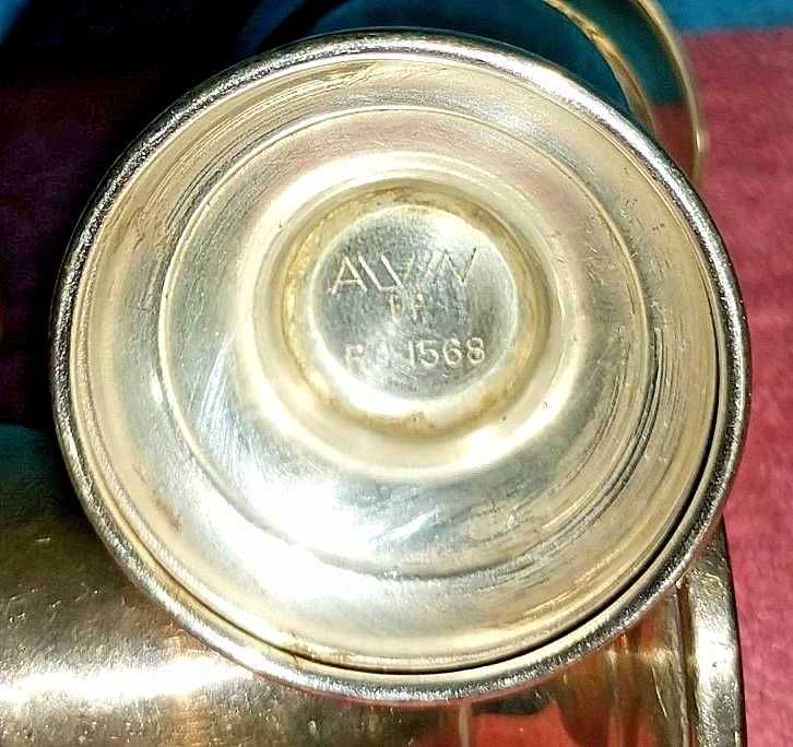ALVIN E.P. Silver-Plated Salt and Pepper Set436371025854484482