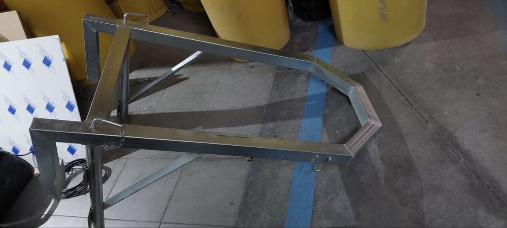 Conjunto 14 condutas entulho, 1 boca, 1 suporte