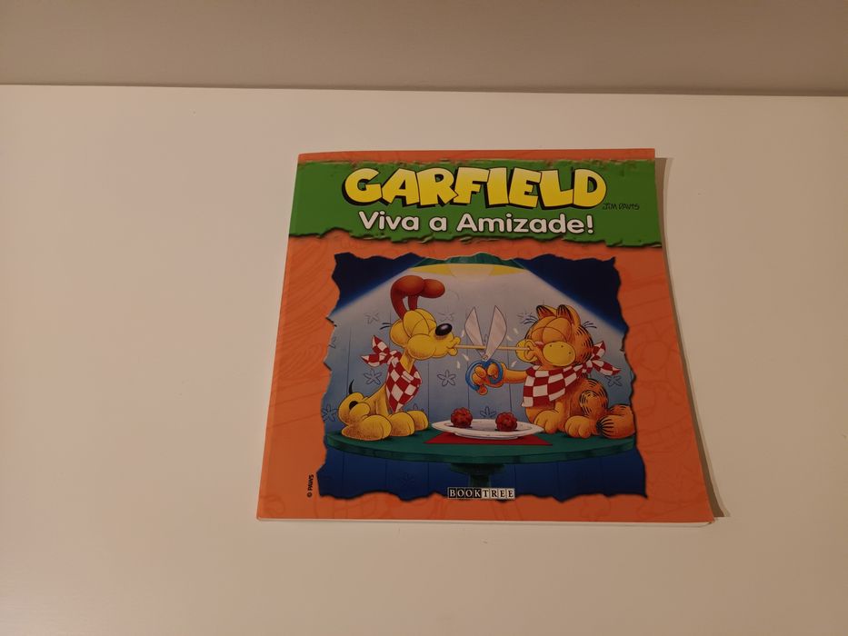 Livro de banda desenhada Garfield Viva a Amizade