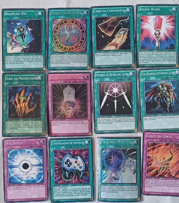 Cartas Yu Gi Oh! Antigas Várias