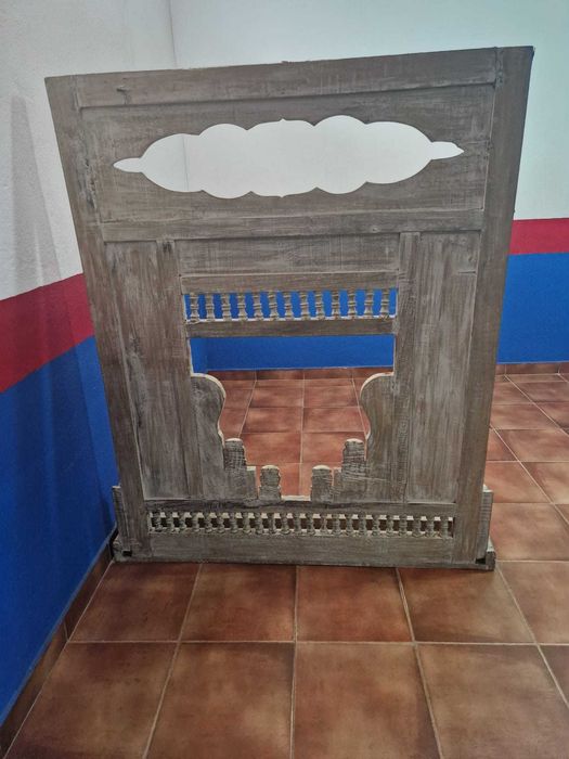 Painel Decorativo Indiano (Jharokha)