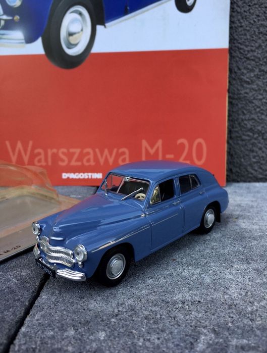 Prospekt - WARSZAWA M20-auta PRL,model,autka,kolekcja,zabytek