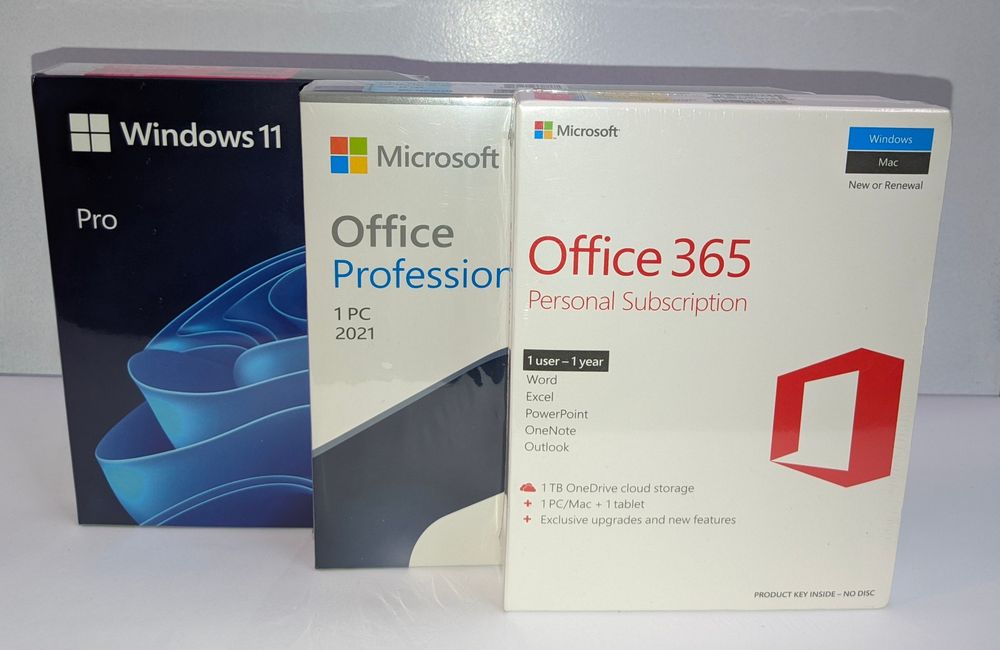 Ключ Windows 10/11 Pro BOX USB, 64bit FPP бокс, коробка, наклейка, OEM