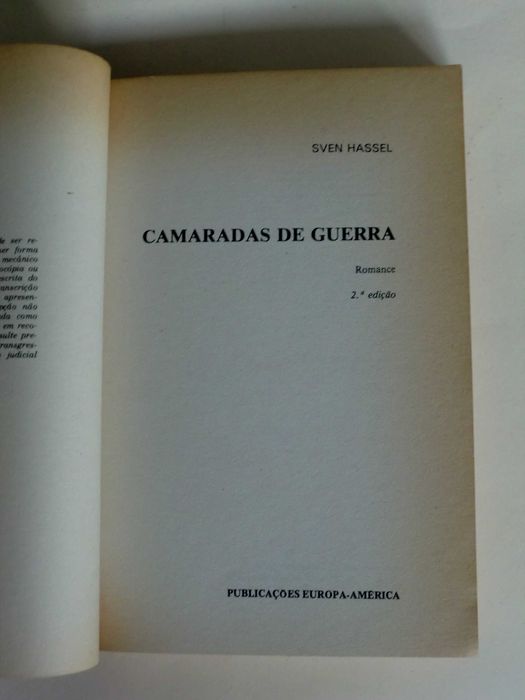 Camaradas de Guerra
de Sven Hassel