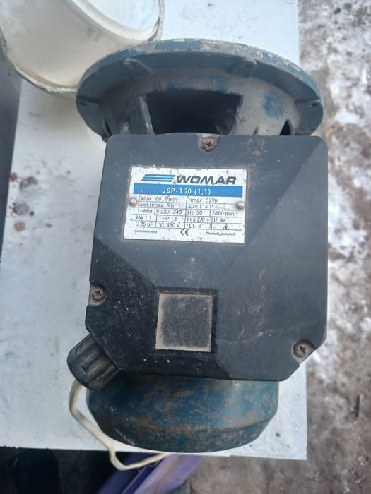 Двигатель с насосной станции