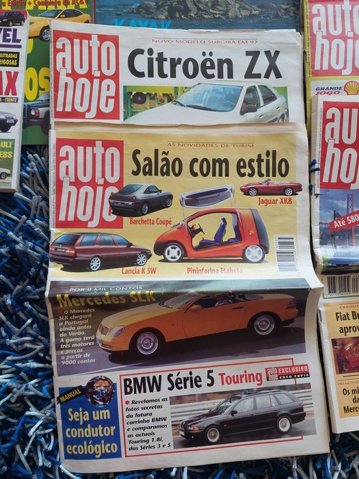 Revistas de Automóveis antigas