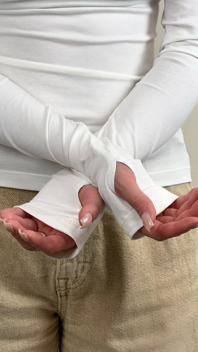 Лонгслів слім у двох довжинах