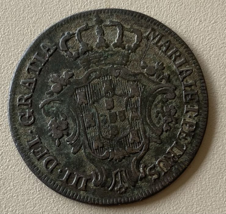 Moeda (2120) D. Maria/Pedro - V Reis 1785