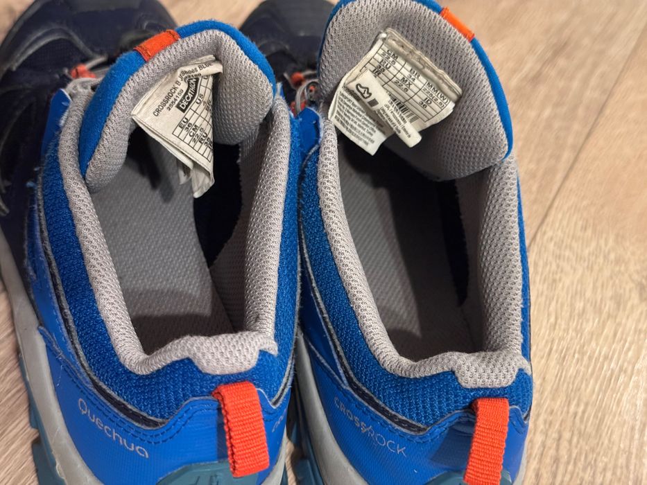 Buty turystyczne trekkingowe chłopięce Quechua Crossrock 36